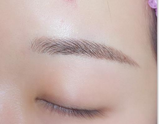 姐妹们纹眉效果怎么样,绣眉和纹眉图片对比