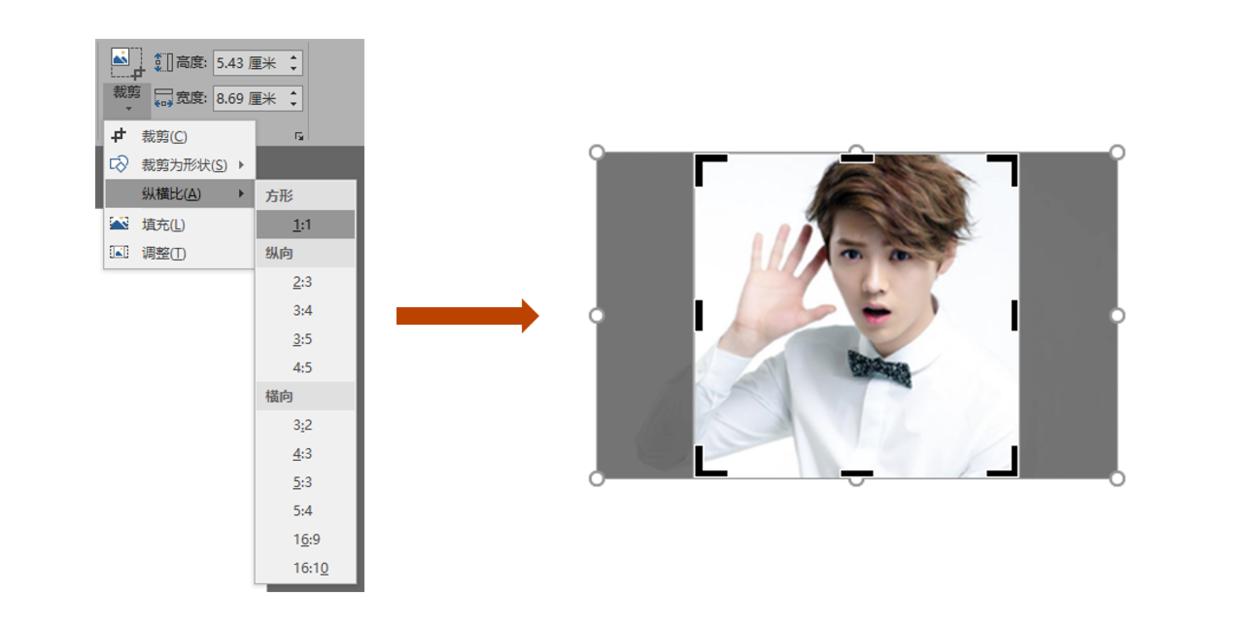 一寸照裁剪背景换色,简历照片修改底纹颜色