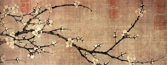 有关梅兰竹菊的中国国画作品,国画梅兰竹菊