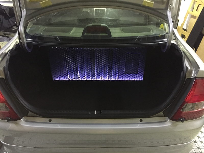 马自达323改装音响案例,马自达323音响改装长沙