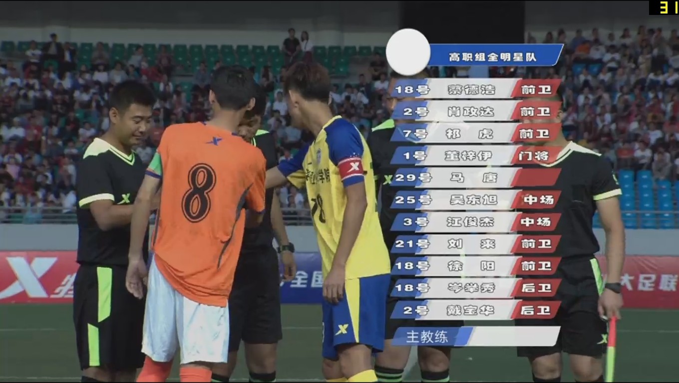 全国大学生足球联赛高职组总决赛揭幕战锡林职院6:0高职明星