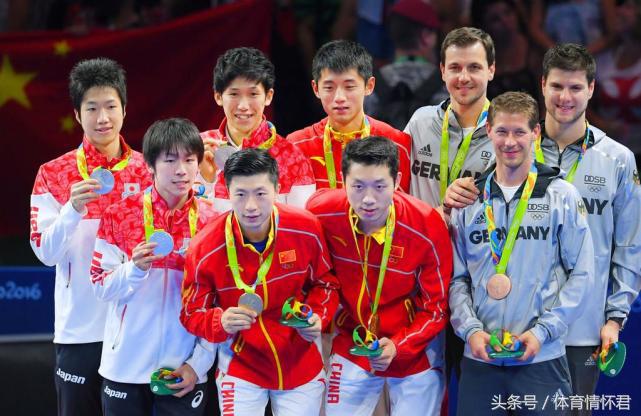 国乒拿奖,国乒领全部奖牌