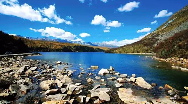 川西康定木格措,四川川西康定风景