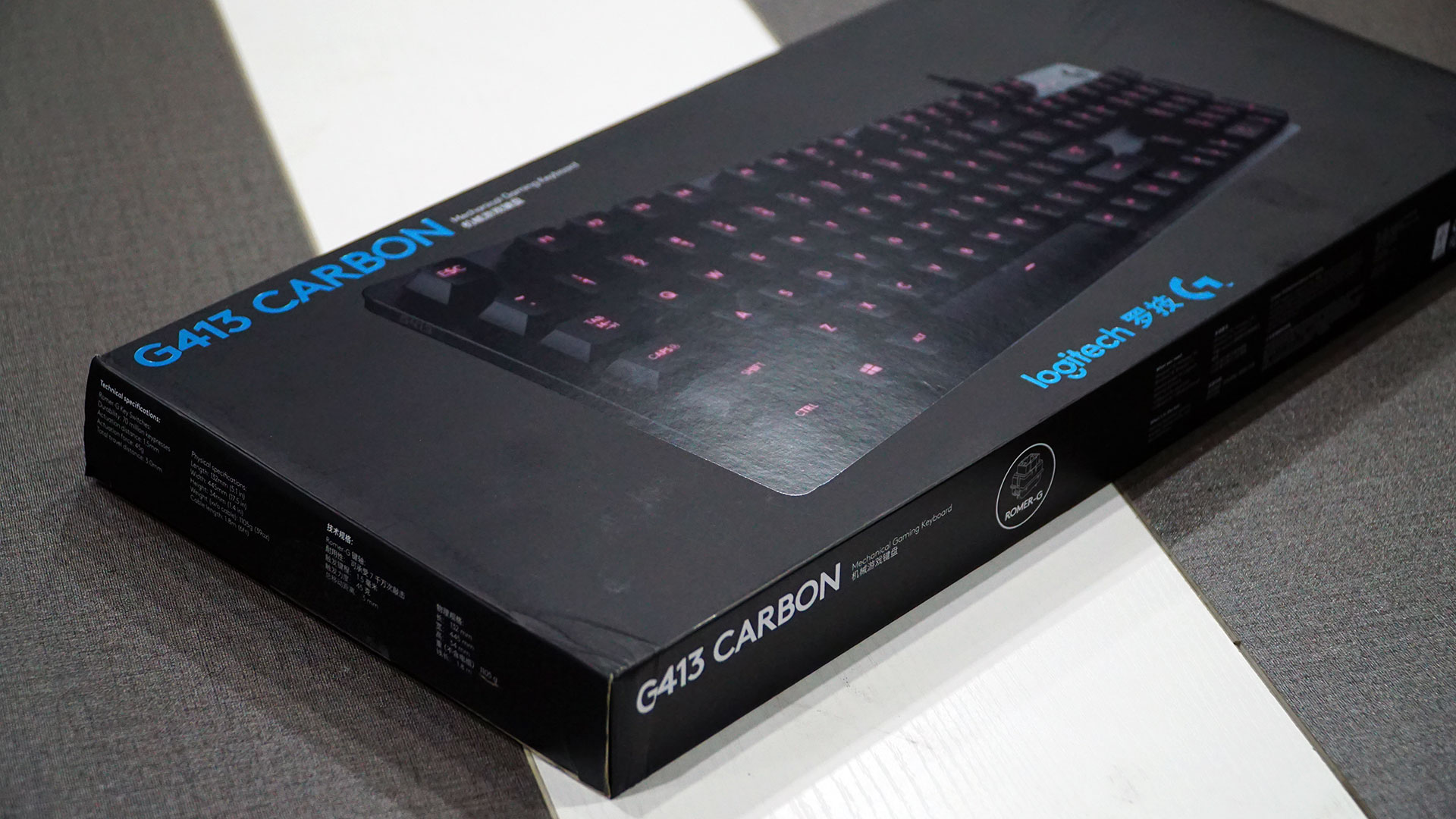 罗技超薄键盘,罗技g413和g610键盘对比