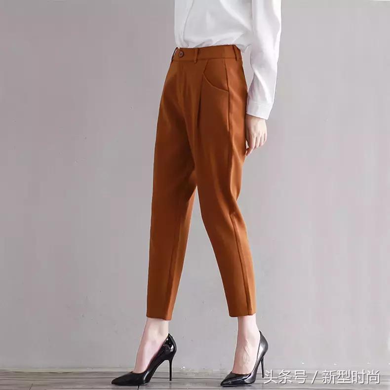 百搭气质垂感休闲裤,高级感显瘦百搭休闲裤