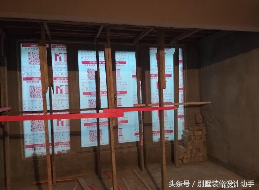 370㎡小联排装修记录，业主居然全程视频监控，估计没有工人敢乱来