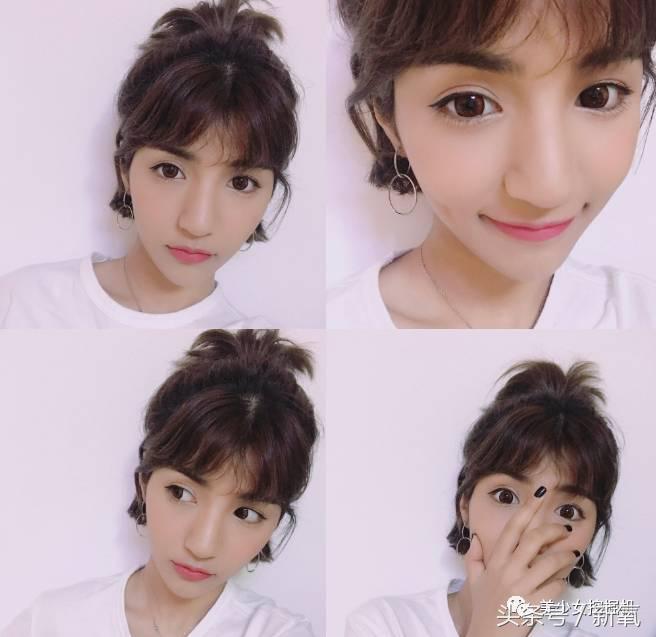 那些留短发的网红，居然辨识度统一比长卷发网红高！比如这个水原希子和王大陆的综合体