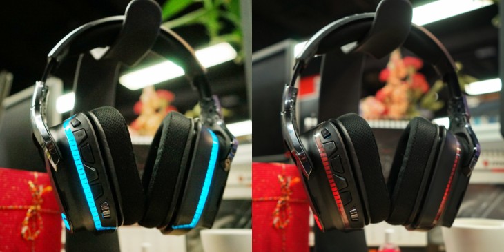 罗技无线游戏耳机g733,罗技g933s耳机测评