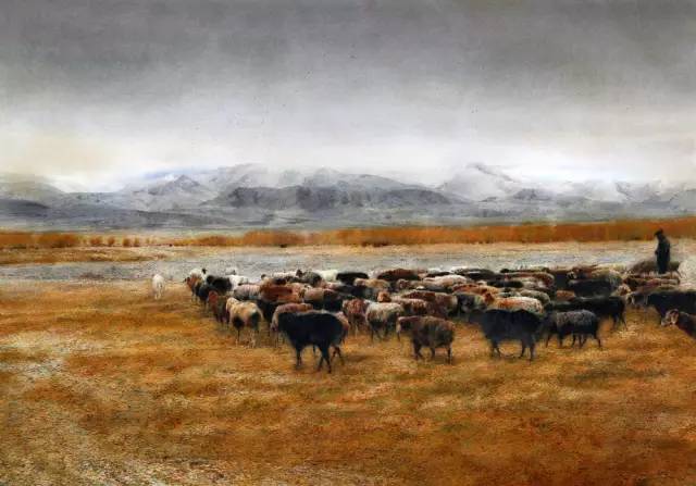 许海刚的水彩画,许海刚水彩画