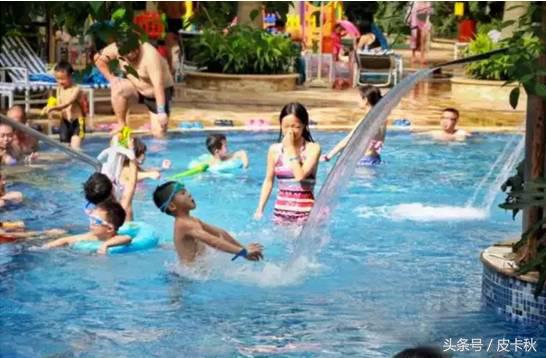 成都环球中心水上乐园的水温泉,环球中心天堂岛海洋乐园有温泉吗