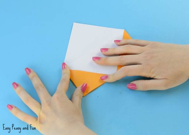 类似折法的边角书签,书签折纸制作幼儿园简单好看