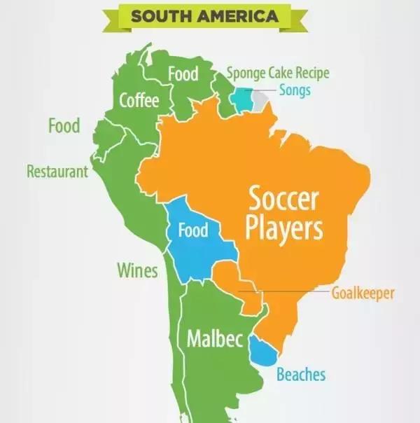 世界偏见,世界地域偏见图