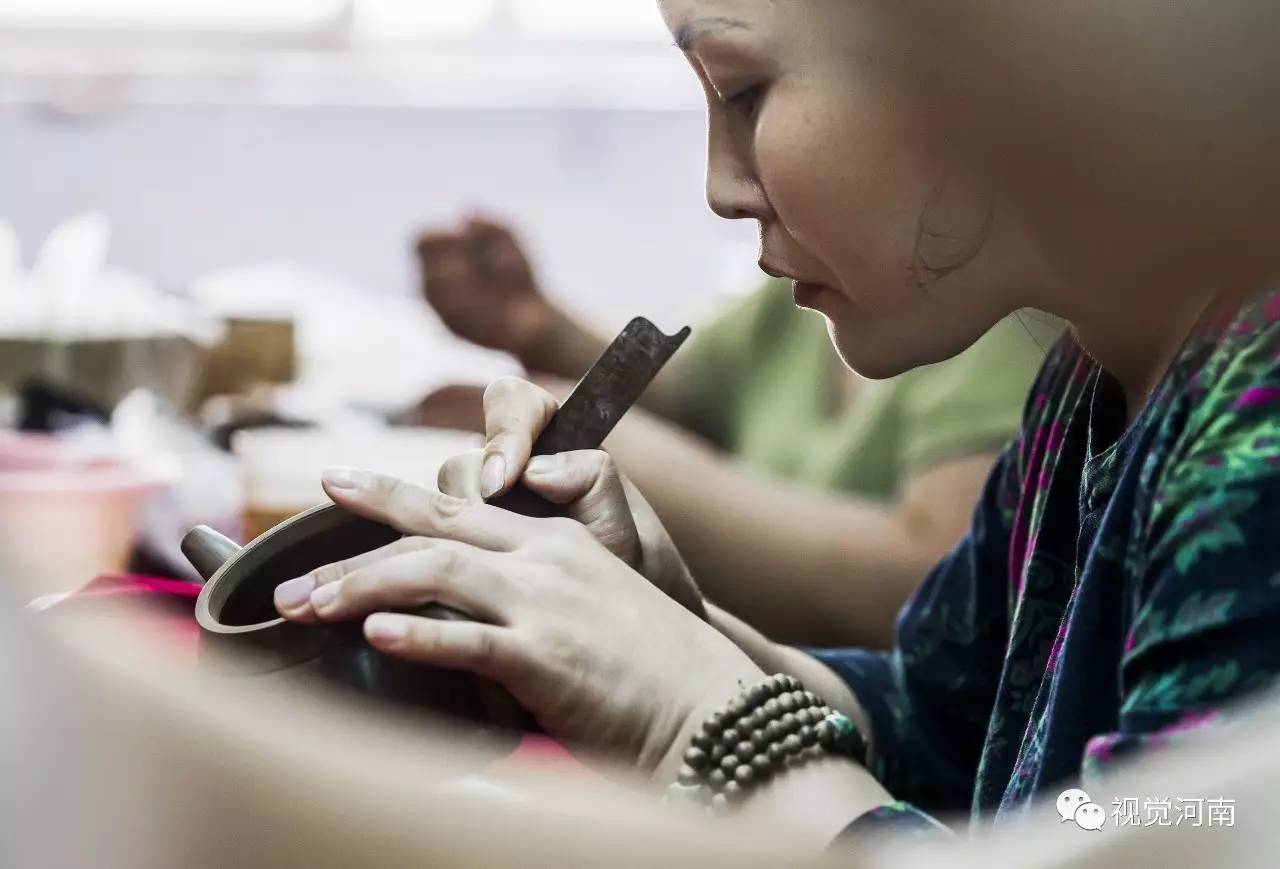 沁阳黑陶瓦缸,沁阳黑陶杯