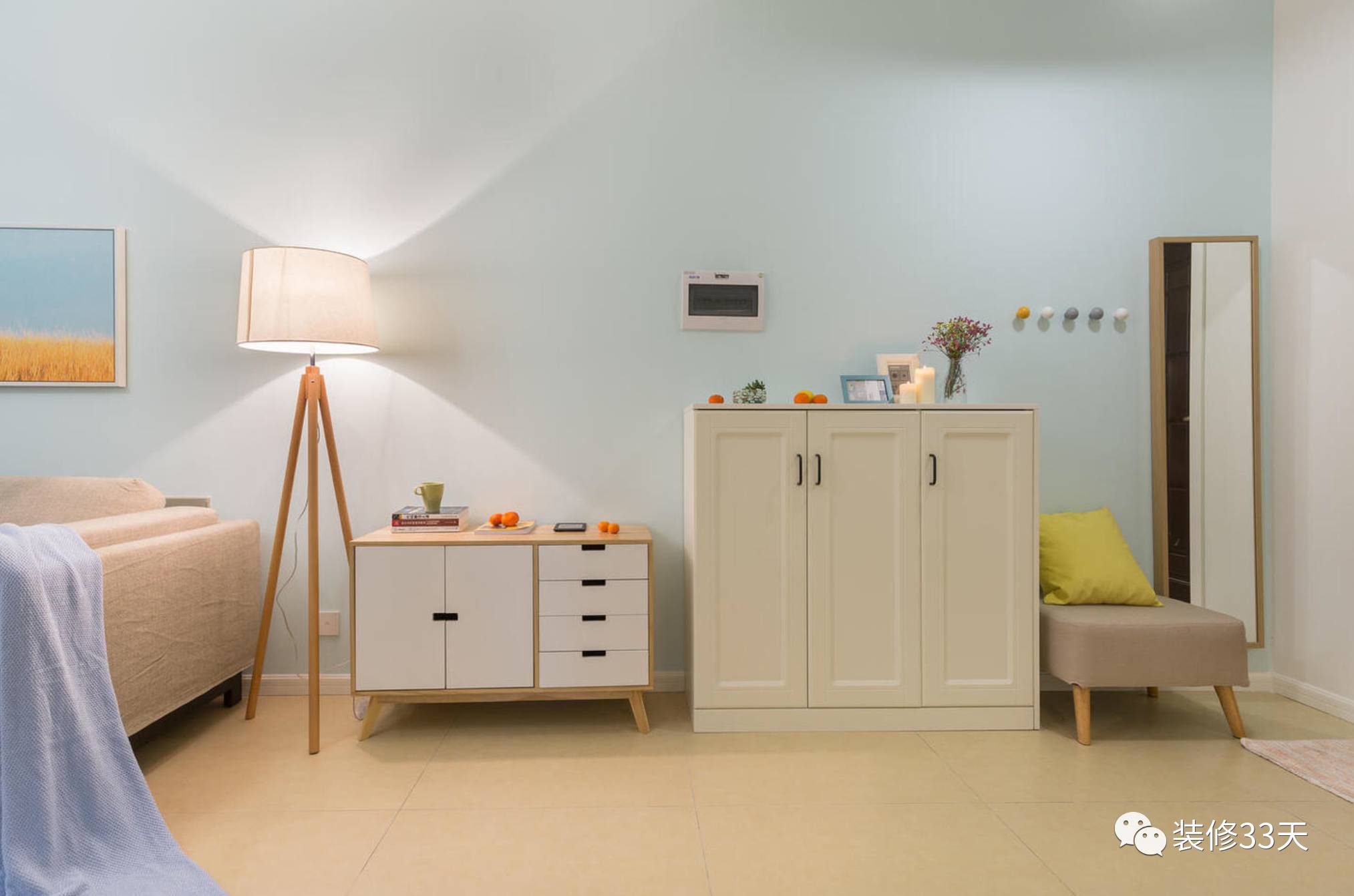 无玄关鞋柜效果图进门,进门无玄关鞋柜怎么办