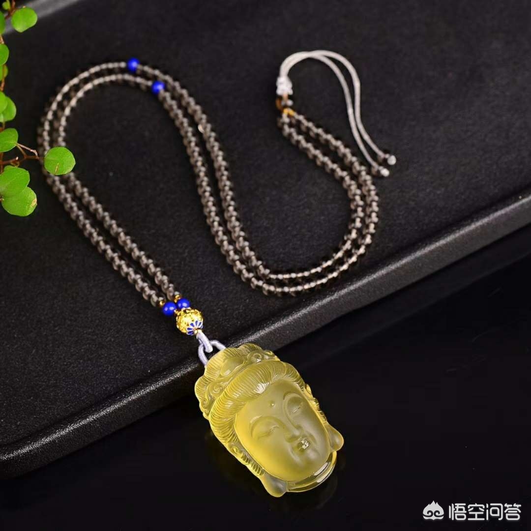 水晶吊坠项链做法,水晶项链配和田玉吊坠