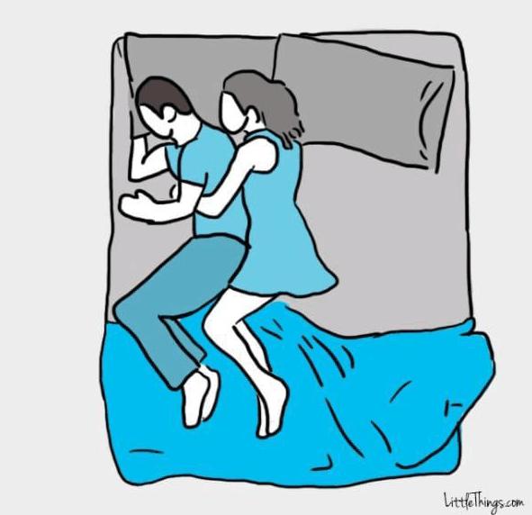 恋人的睡姿图片,情侣之间睡觉的睡姿变化