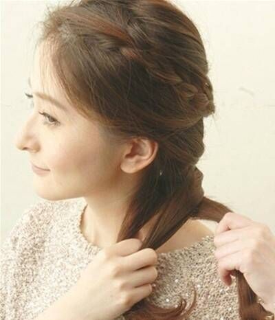 森系发型日常中发,冬季森女系适用发型