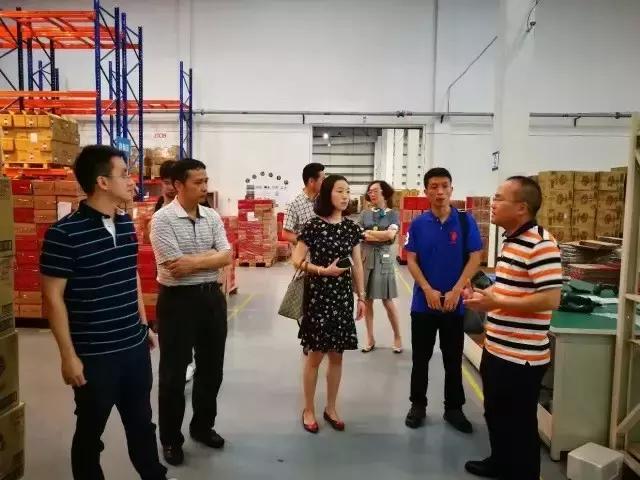 跨境电商走访工厂,电商下乡进企调研