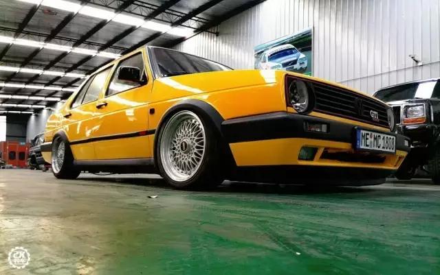 捷达老款改装案例爆改图片,老款捷达改装mk2图片