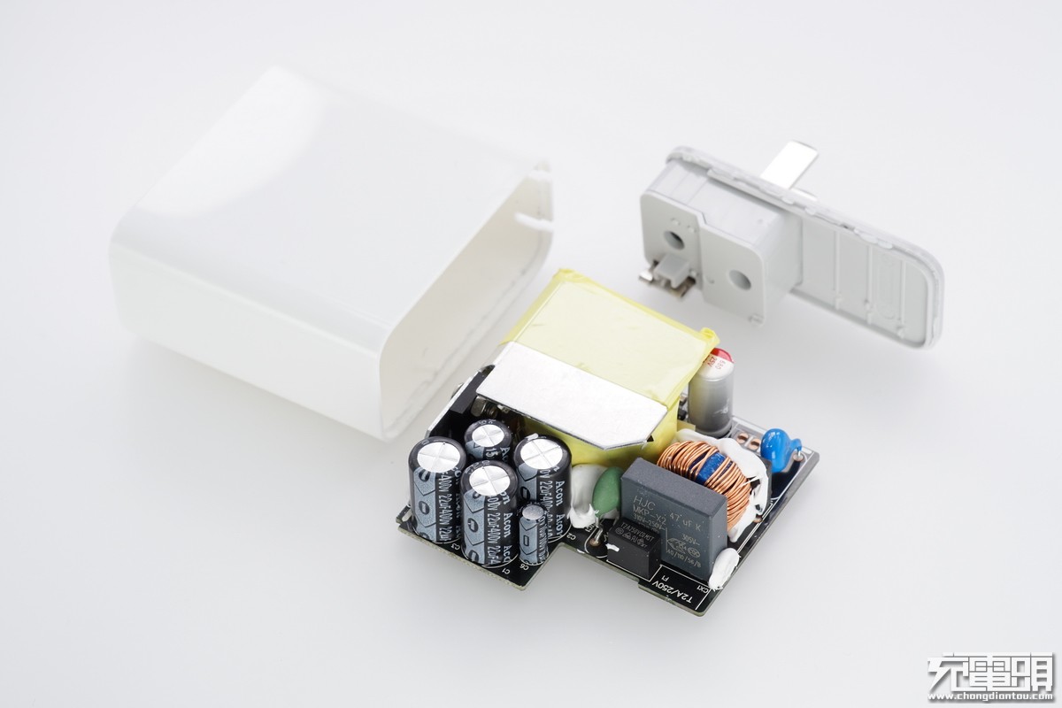 小米usb充电器60瓦拆解,小米车载充电器cc02czm拆解