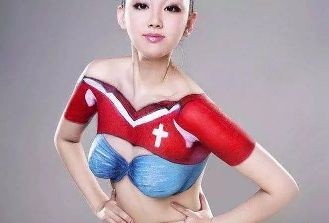 他们“穿上”画好的衣服，你能看出来吗？