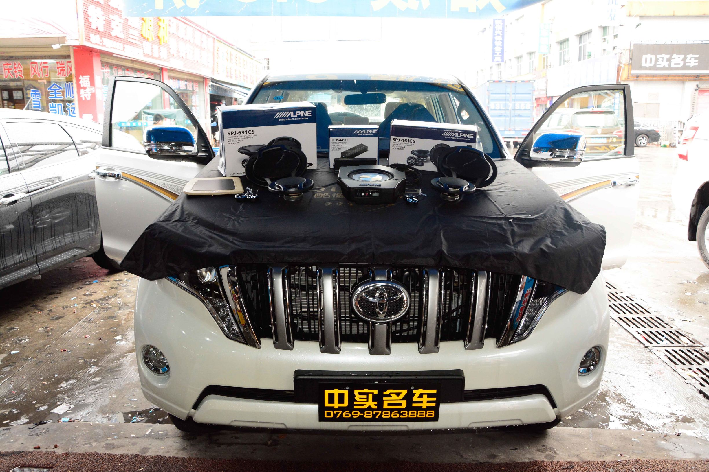 阿尔派360全景一体机普拉多,阿尔派普拉多专用音响