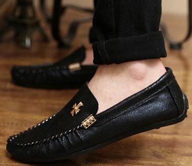 男豆豆鞋搭配什么裤子,男豆豆鞋怎么搭配