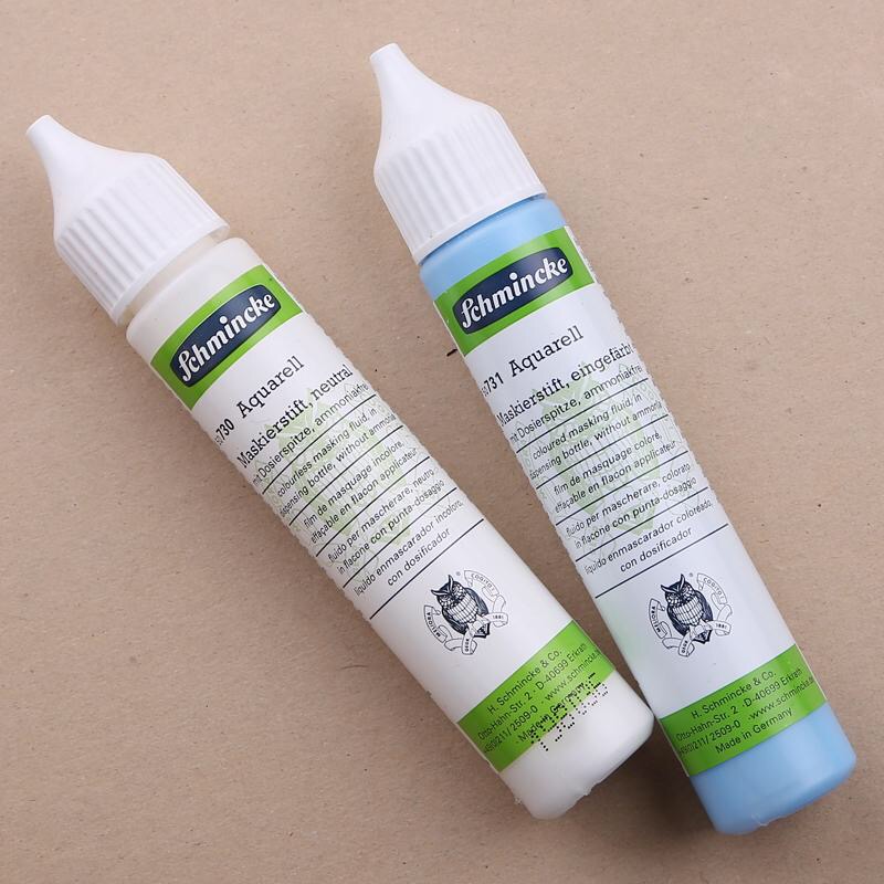 海特水彩留白液,水彩留白液怎么预防撕烂纸