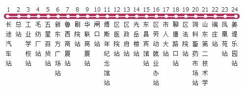 聊城公交线路一览表在哪看,聊城市公交线路查询12路