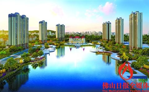 佛山三水北江新城新楼盘,三水新城永旺