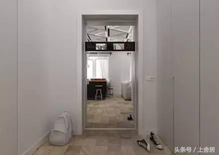 青年公寓现代简约风格,52平米现代简约小公寓