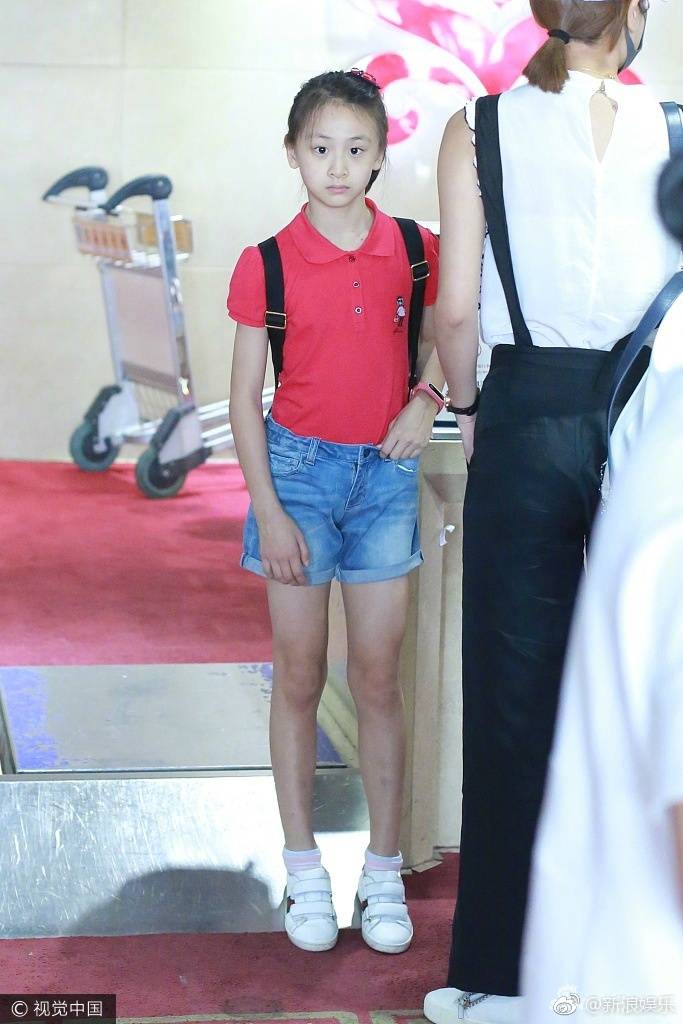 家有儿女森碟女大十八变,11岁森碟长大后图