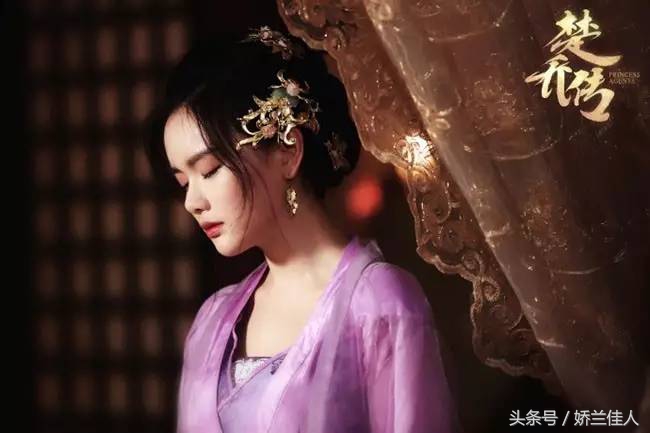 楚乔传李沁装扮比赵丽颖华贵,楚乔传天天向上林更新赵丽颖李沁