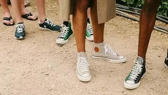 匡威converseambush联名,rickowens联名匡威1970s