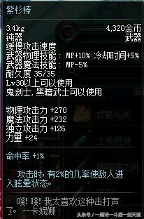 DNF不只有装备名称奇葩，还有这些你没关注过的装备描述更奇葩