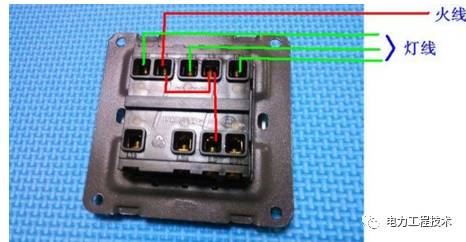 单控三控开关接线图解法,单开三控开关接线方法线路图