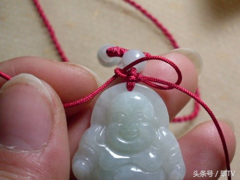翡翠绑绳教程全部,单线绑翡翠方法