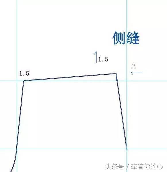 服装裁剪教学哈伦裤,女牛仔裤裁剪教程和尺寸