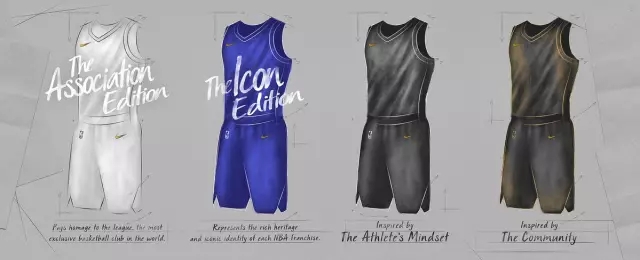 新年战袍nike,nikenba联名勇士训练服