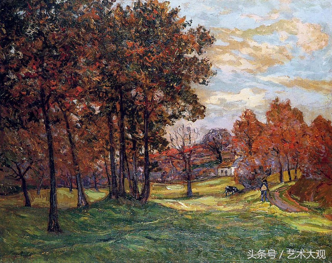 法国画家MaximeMaufra风景油画欣赏