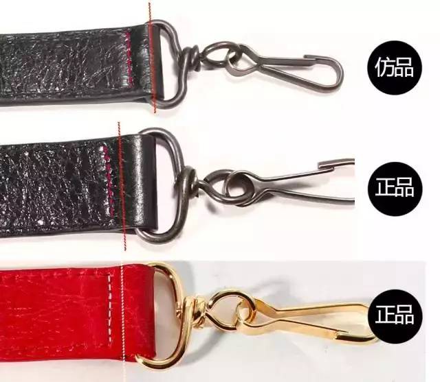 巴黎世家机车包金属铁标真假,巴黎世家机车包五金