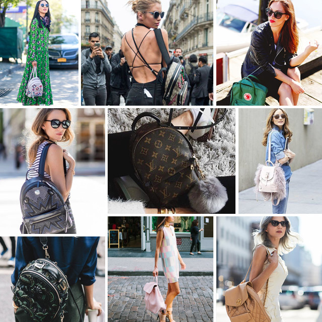 4款秋冬最in双肩包明星们都在背,今年最流行的一款双肩包