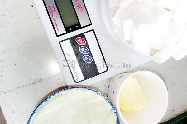 抹茶牛扎饼的配料,好吃的牛轧糖