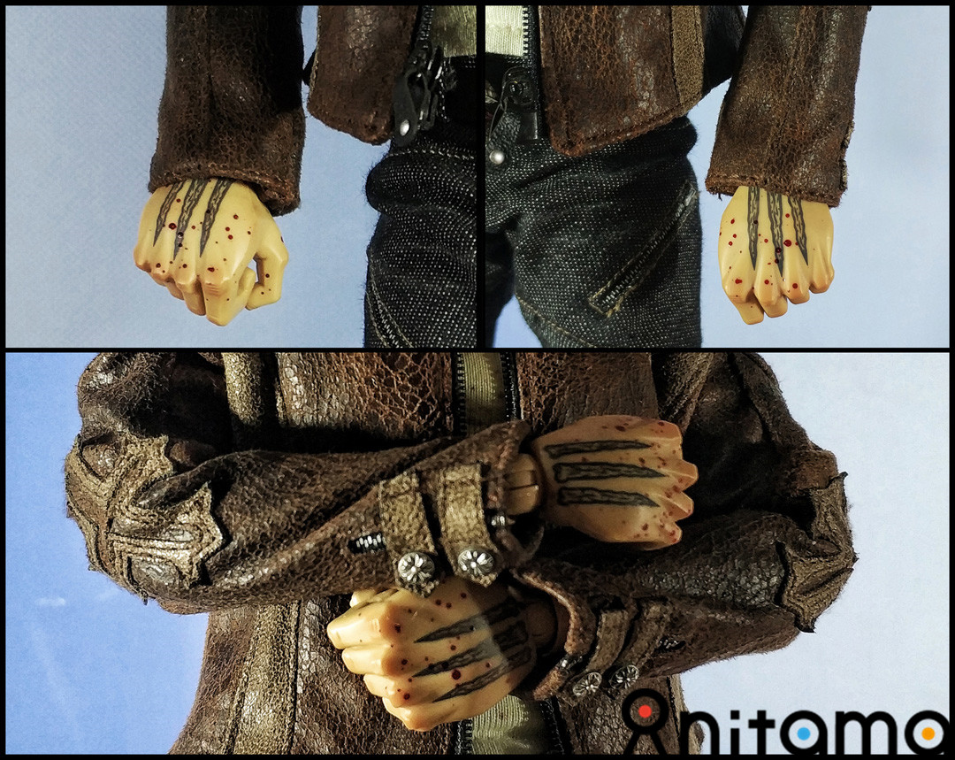 黑道金刚狼-黑帮王国1/6方块5幽灵狼套装测评