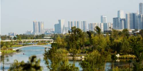 成都周边徒步健身绿道,成都绿道骑行公园