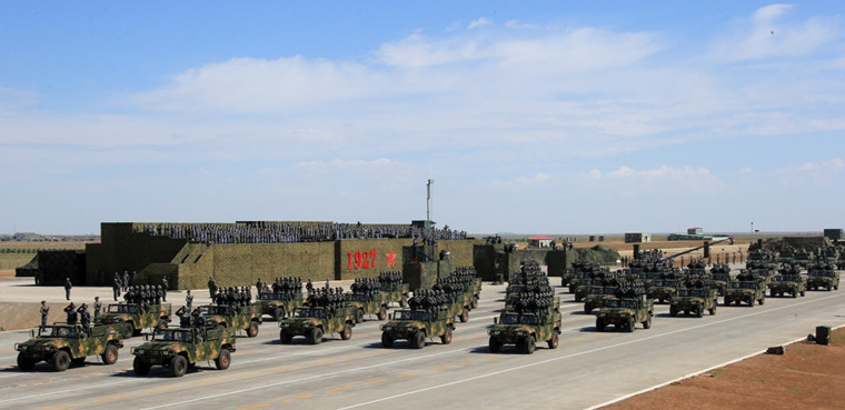 全方位解析阅兵方阵,阅兵步兵方阵集合