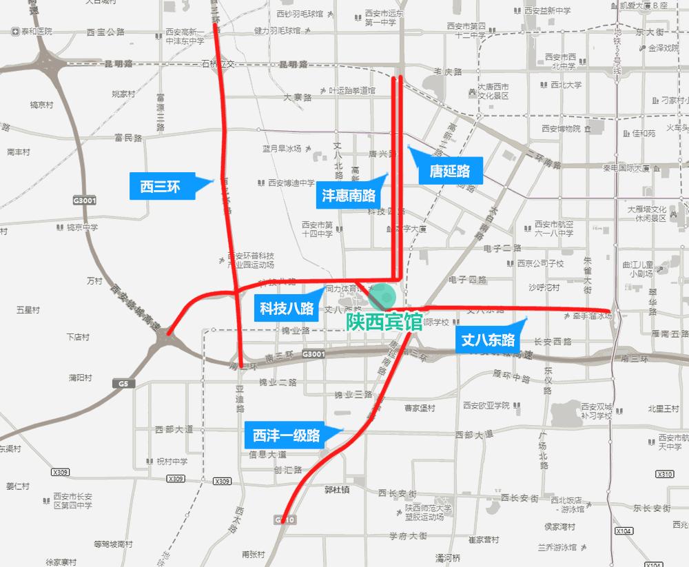 每日交通路线提示,一周出行计划
