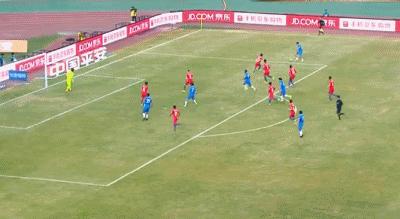 扎哈维抽射广州富力取得梦幻开局,扎哈维vs大连富力