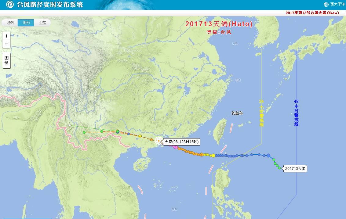 台风天执勤警察,台风天交警视频