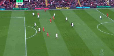 半场：库蒂尼奥破门，利物浦3-0沃特福德